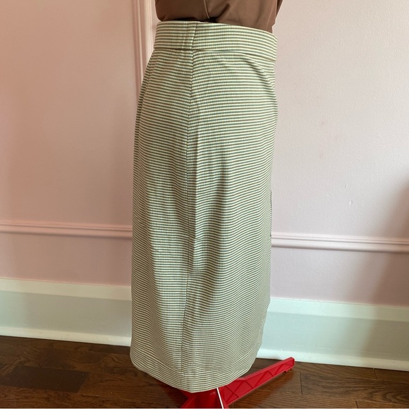 Aritizia Babaton Pencil Skirt, Neutrals, Gold/Beige, Slit, Fitted, Women’s US 6 - Picture 5 of 12